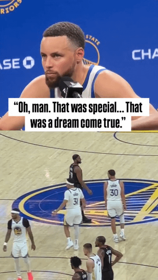 华体会-库里兄弟同场等了15年，第一球就传丢了